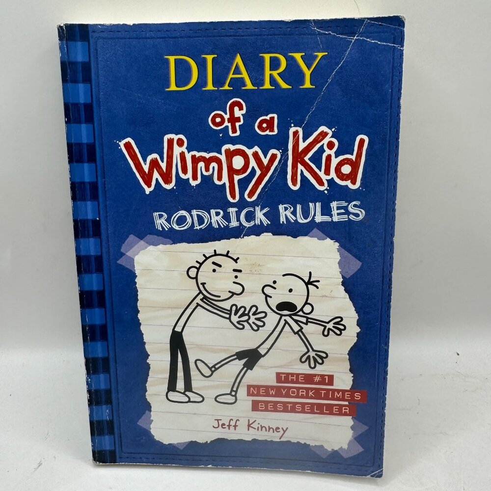 Diary Of A Wimpy Kid Rodrick Rules Paperback Book By Jeff Kinney